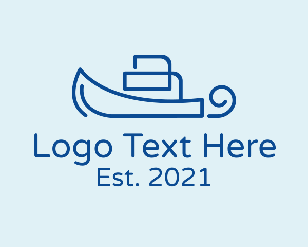 Sea Transport logo example 1