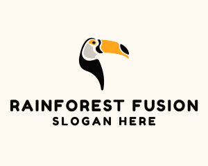 Toucan Tropical Bird logo