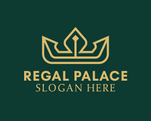 Regal Monarch Crown logo design