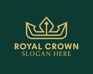 Regal Monarch Crown logo design