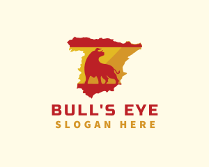 Spain Bull Flag logo