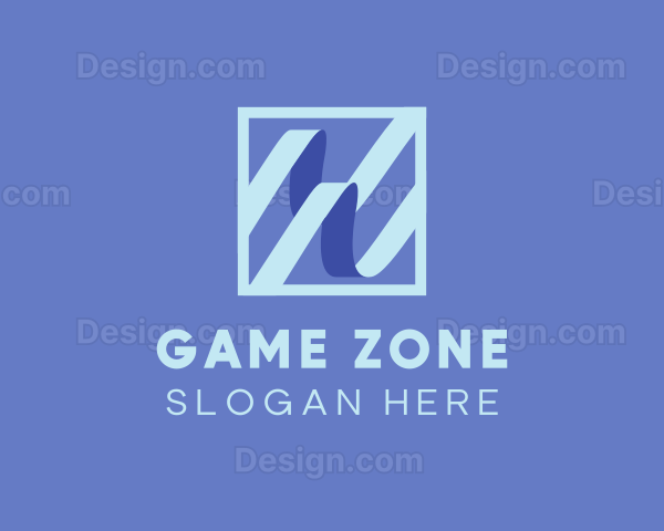 Business Zigzag Line Logo