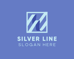 Business Zigzag Line logo design