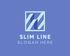 Business Zigzag Line logo design