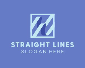 Business Zigzag Line logo design