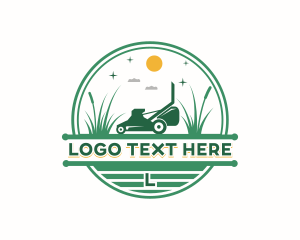 Landscaper Lawn Mowing logo