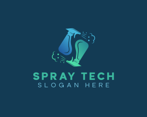 Spray Sanitation Cleaning logo
