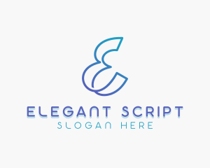 Generic Consultant Letter E logo design