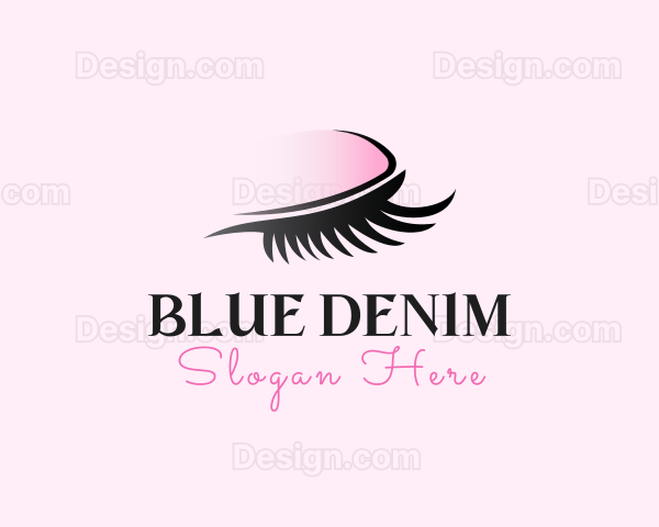 Makeup Artist Beauty Eyelash Logo