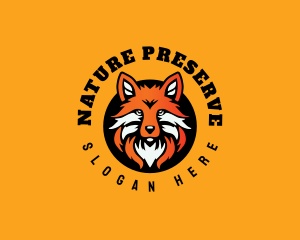 Wildlife Fox Preservation logo design