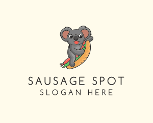 Koala Sandwich Diner logo design