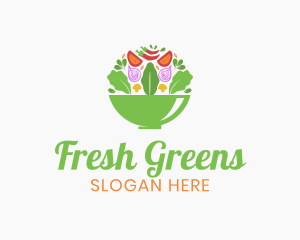 Salad Food Restaurant logo