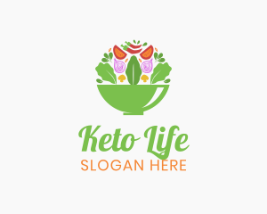 Salad Food Restaurant logo