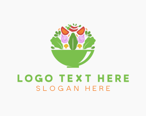 Salad Food Restaurant logo