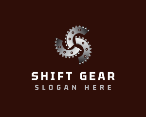 Cog Wheel Gear Mechanic logo design