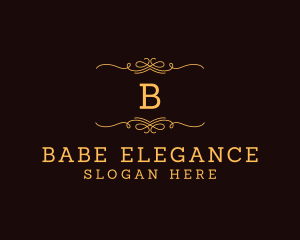 Elegant Wreath Fashion Boutique  logo design