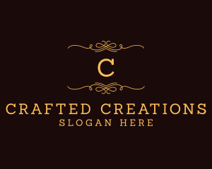 Elegant Wreath Fashion Boutique  logo design