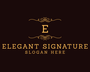 Elegant Wreath Fashion Boutique  logo design