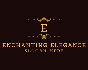 Elegant Wreath Fashion Boutique  logo design