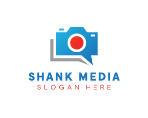 Media Camera Chat logo design