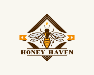  Honeycomb Wasp Bee logo