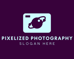 Planetary Photography Camera logo design