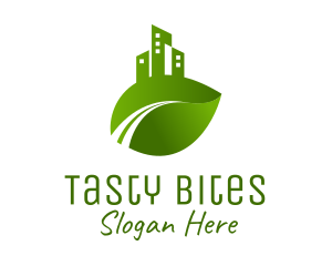Green City Leaf Logo