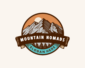 Mountain Summit Adventure logo design