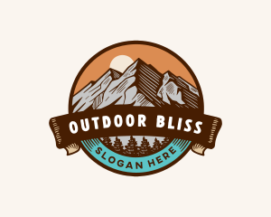 Mountain Summit Adventure logo design