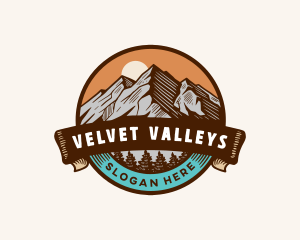 Mountain Summit Adventure logo design