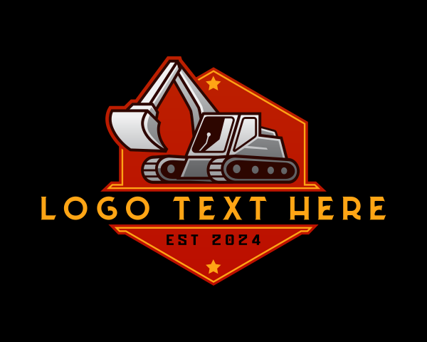 Digger logo example 4