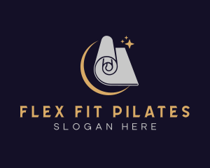 Yoga Pilates Mat logo