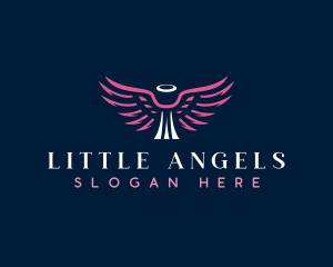 Holy Angelic Wing  logo design