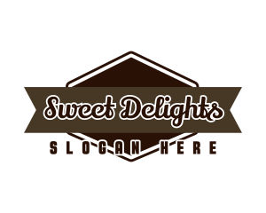 Chocolate Bakery Banner logo design