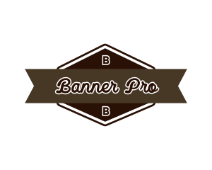 Generic Banner Ribbbon logo design