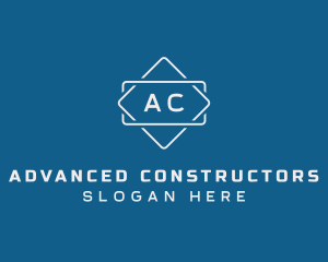 Modern Contractor Company logo design