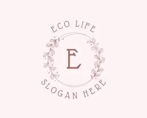 Wreath Leaf Boutique logo design