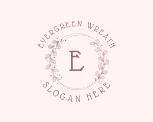 Wreath Leaf Boutique logo design