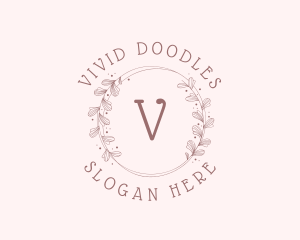 Wreath Leaf Boutique logo design