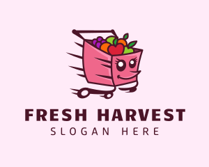 Grocery Delivery Cart logo