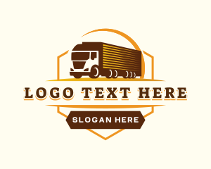 Truck Logistic Courier logo