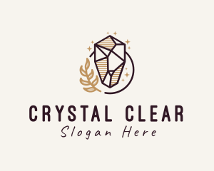 Cosmic Precious Stone logo design