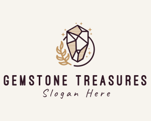 Cosmic Precious Stone logo design