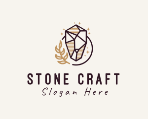 Cosmic Precious Stone logo design