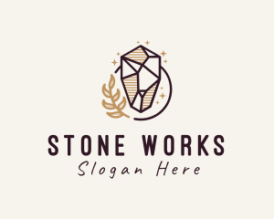 Cosmic Precious Stone logo design