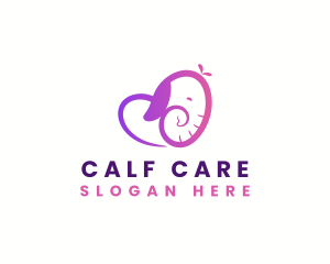 Elephant Heart Care logo design