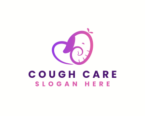 Elephant Heart Care logo design