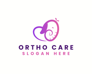 Elephant Heart Care logo design