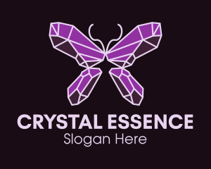 Crystal Gem Butterfly logo