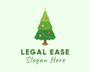 Christmas Tree Home Decoration Logo